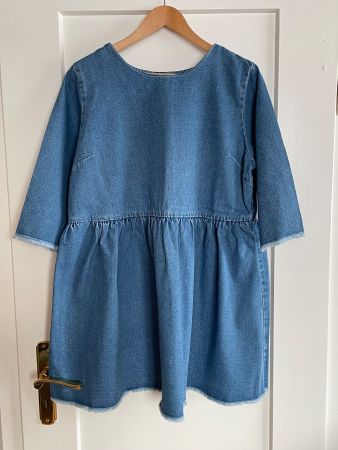 Kleid / Jeans Kleid, Gr. 44 / L, blau
