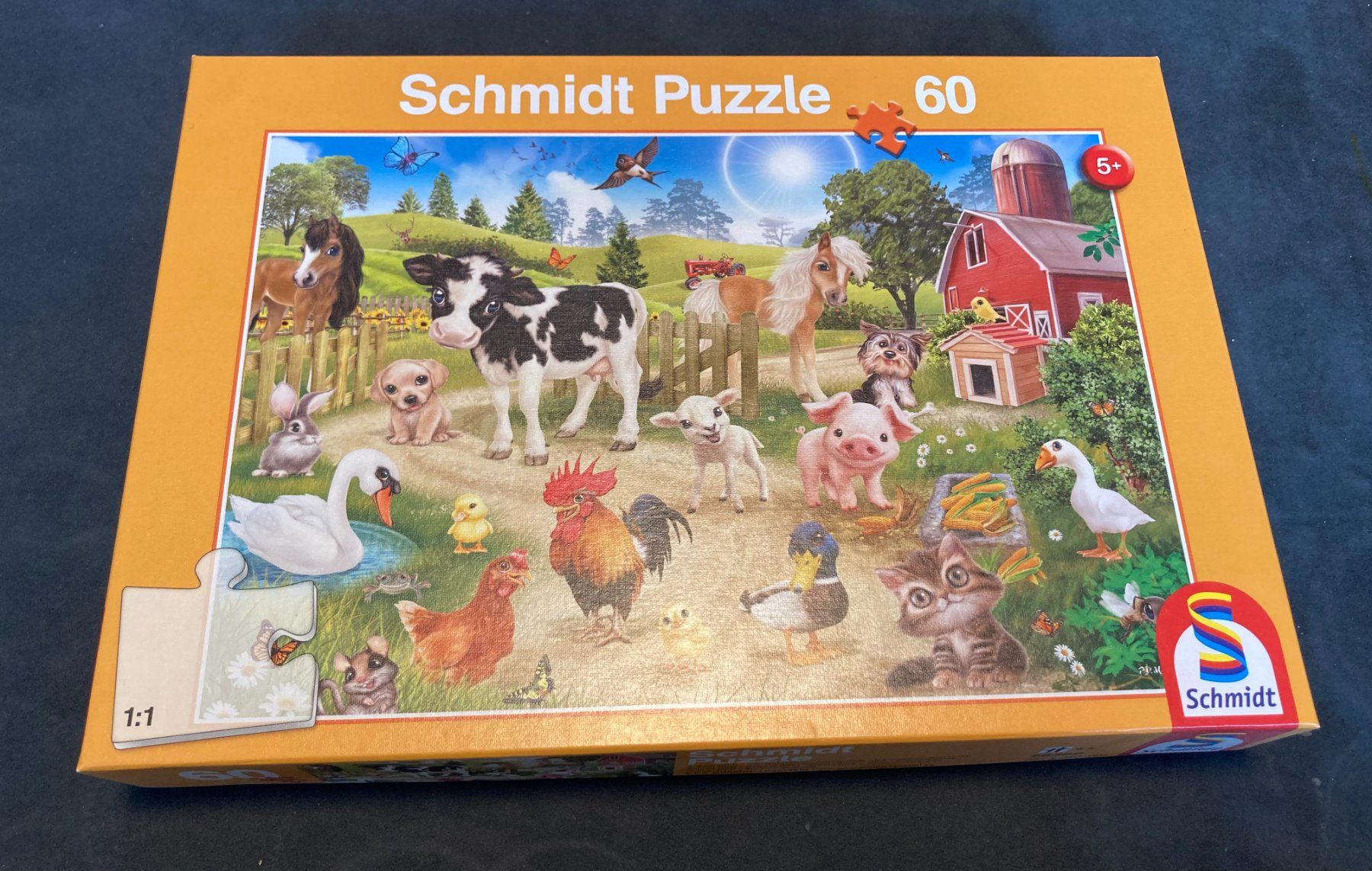 Puzzle: Puzzle Bauernhof 60 Teile – Usato da Biel/Bienne venduto da Slue01