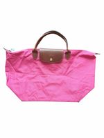Sac à main Longchamp Le Pliage rose état d'usage