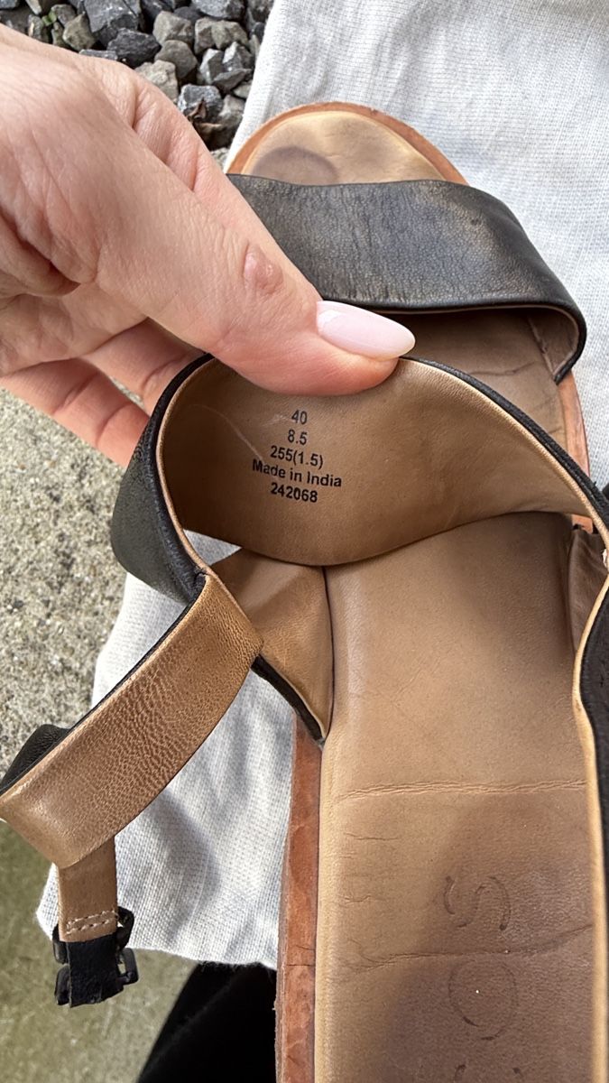 Cos Scarpe da donna: COS Summer Leather Sandals, Size 8.5, EU 40! – Usato da zug venduto da Inaar 3