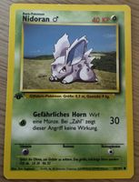 Pokémon Nidoran♂ 55/102 1. Edition DE Basis Set