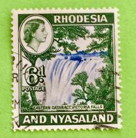 Briefmarken aus Rhodesien und Njassaland Elizabeth II. 