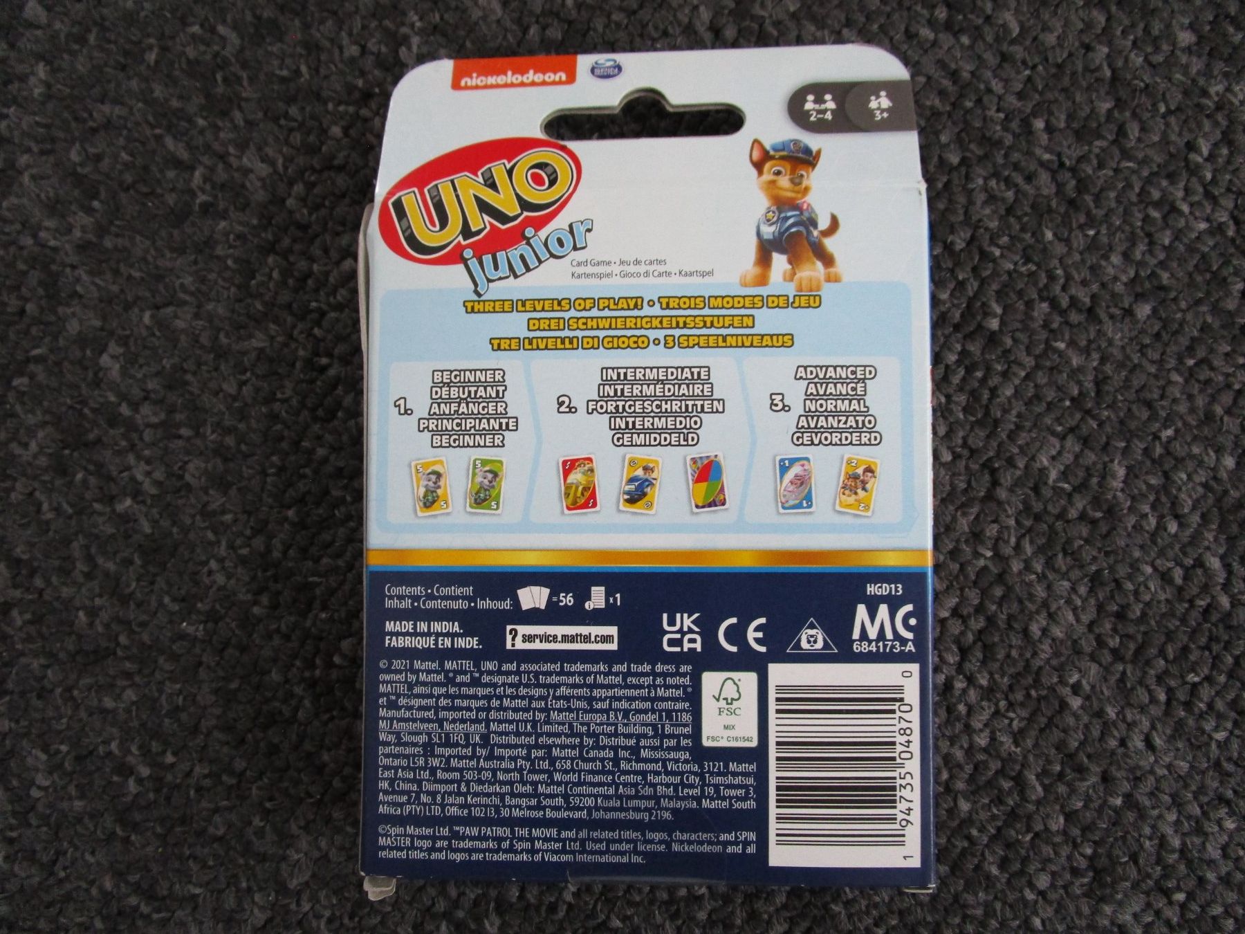 Mattel Jeux: UNO Junior – D'occasion à Grenchen par Uhus15 1