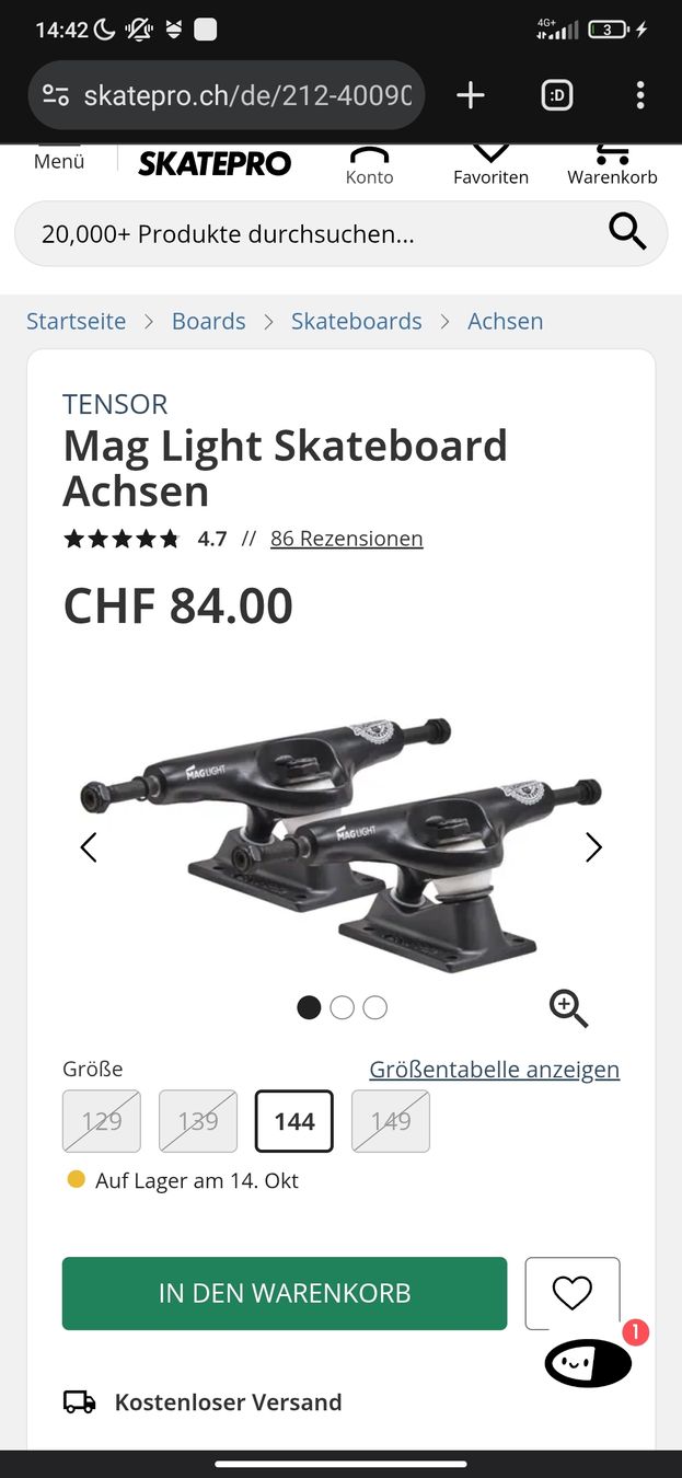 Skateboards: Tensor Achsen mit Mindless Rollen 65mm schwarz – Neu (gemäss Beschreibung) aus Laufen von dmi_hj7w 5