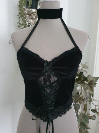 Gothic Corsagentop Gr S *neu*