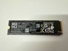 1 TB NVMe M2 Western Digital