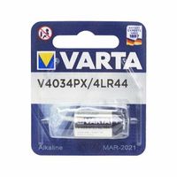 Varta 4LR44 Alkaline PHOTO V 4034 PX / 4 LR 44 / 537 / 7 H 3