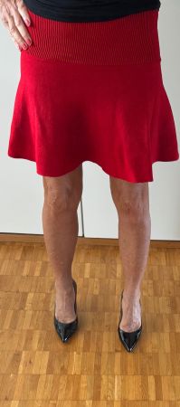 Roter Minirock, Gr. S, perfekt für den Sommer! Top