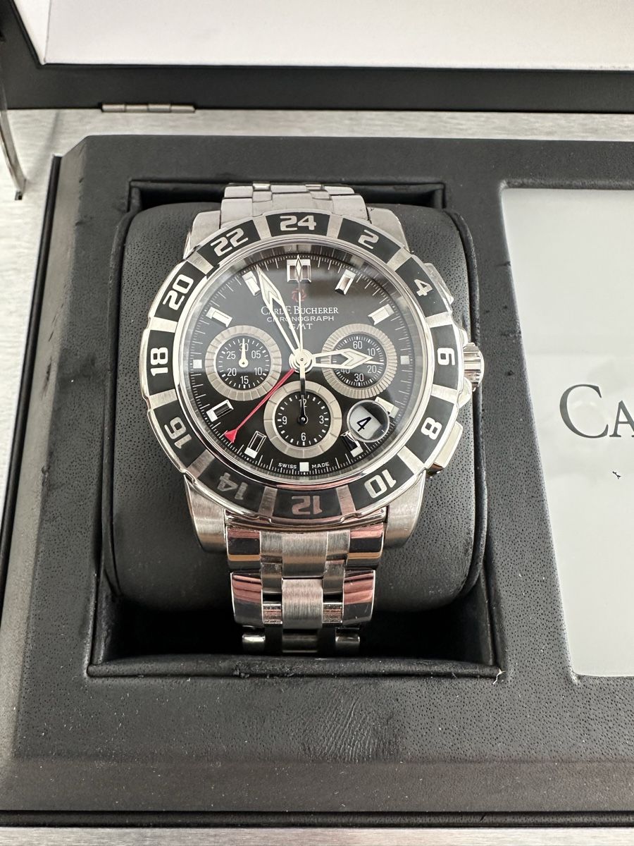 Bucherer Uhren: Carl F. Bucherer Patravi TravelGraph – Gebraucht aus Gisikon von Patrickbrun