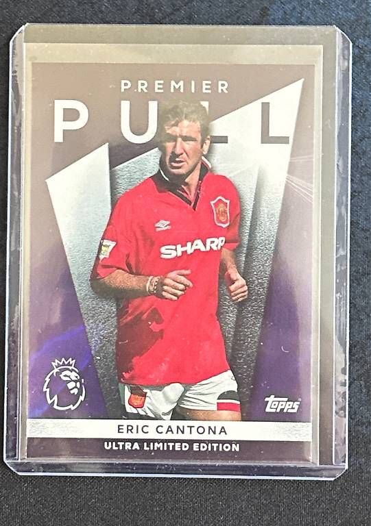 Topps Sammelbilder & Trading cards: Topps Premier Pull Eric Cantona – Gebraucht aus Flamatt von Prostaff85