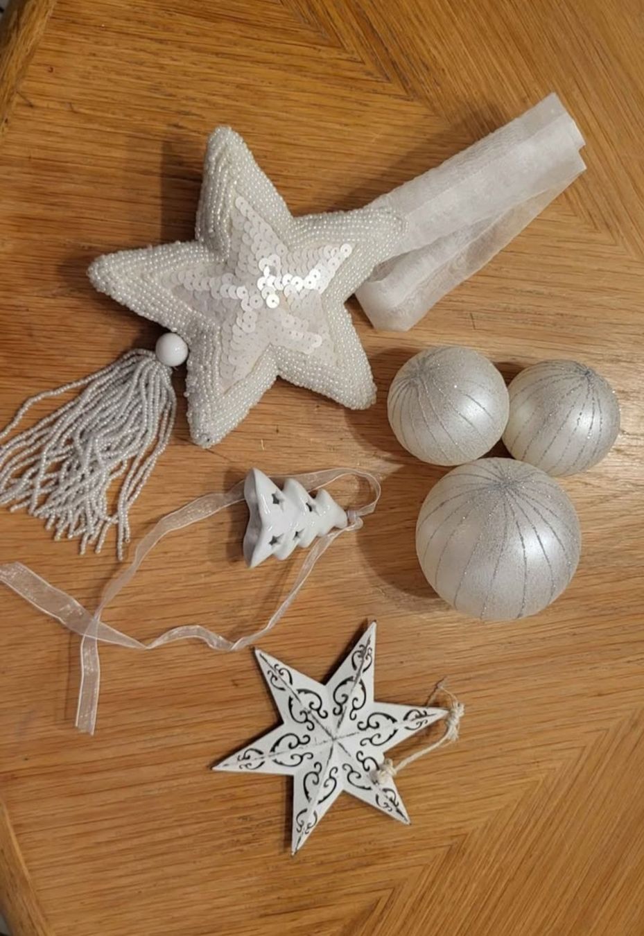 Alle Dekorationen: Weihnachtsdeko weiss – Gebraucht aus Muttenz von MIBLADA