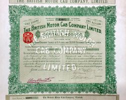 British Motor Cab. Co. Ltd. - 1914