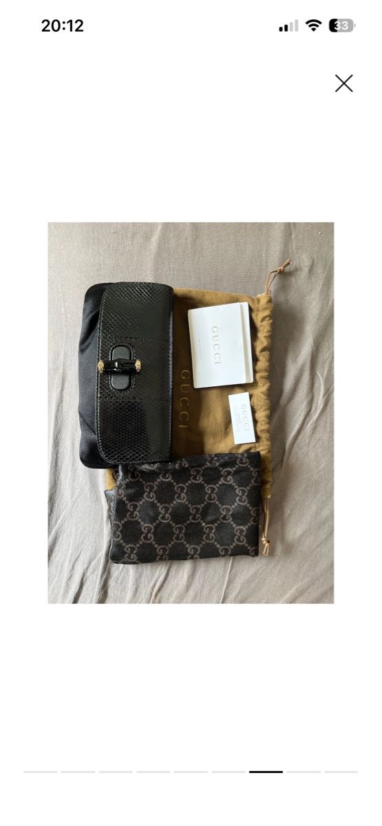 Gucci Borse da donna: Pochette noire Gucci  – Usato da Lausanne venduto da Manonpiq 5