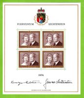 1974 Fürstenpaar Kleinbogen postfrisch LBK 80.--