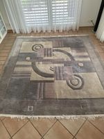 Tibeter Teppich, geometrische Form gebraucht, guter Zustand