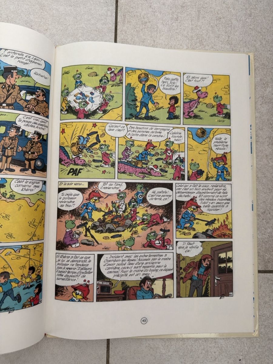 Fumetti: Comic Book Le Scrameustache 7 Les Galaxiens – Usato da Martigny venduto da Jacoosh1234 2