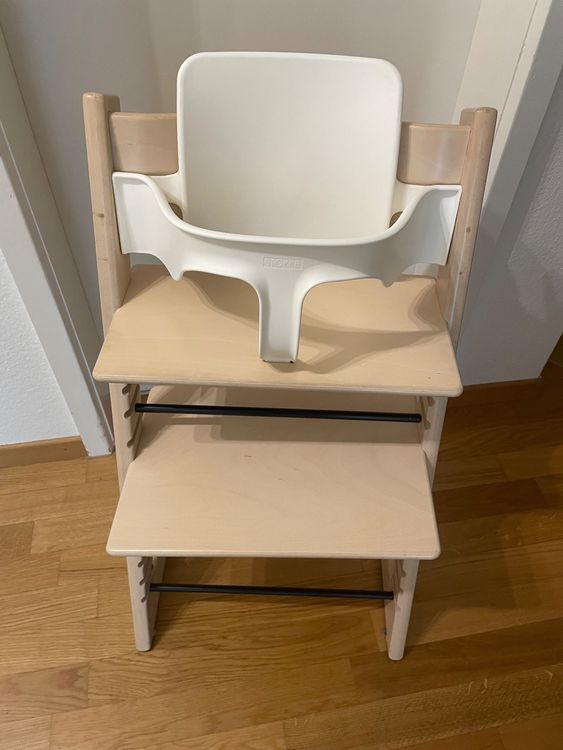 Tablett Für Stokke Tripp Trapp Hochstuhl - Weiß Mit Starker Saugkraft BPA-frei