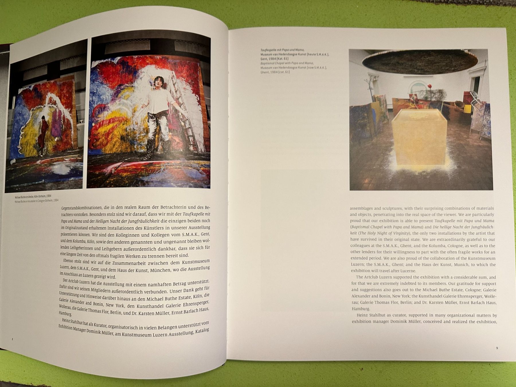 Libri: Michael Buthe: Retrospektive / Retrospective. – Usato da Zürich venduto da allp 4