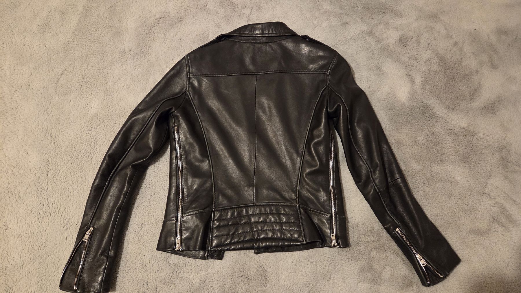 Zara Giacche: Echtleder Jacke | schwarz | gr. S | tailliert – Usato da Weisslingen venduto da An_4ha 1