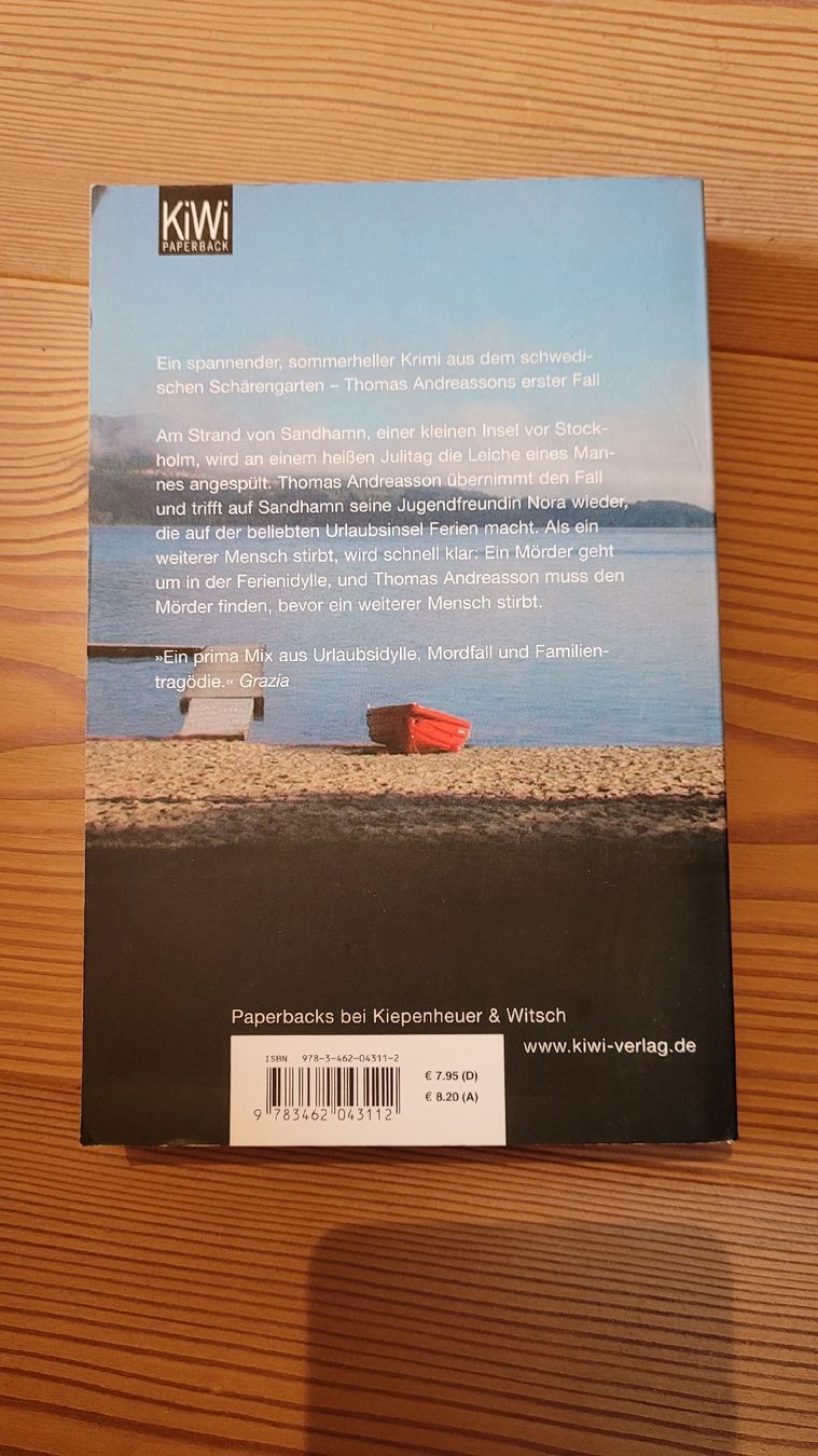Libri: Buch: Tödlicher Mittsommer -Viveca Sten – Usato da Effretikon venduto da FoFo182 1
