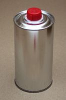 Rundflasche 500 ml Blech Dose mit Sicherheitsverschluss