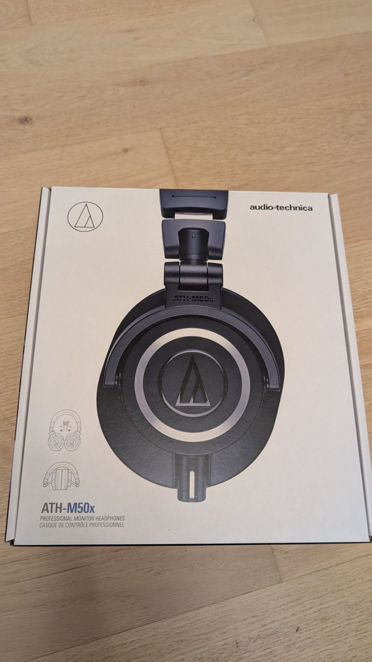 Audio Technica Kopfhörer: Audio-Technica ATH-M50x Kopfhörer neu OVP – Neu und originalverpackt aus Habsburg von Matrix85 2