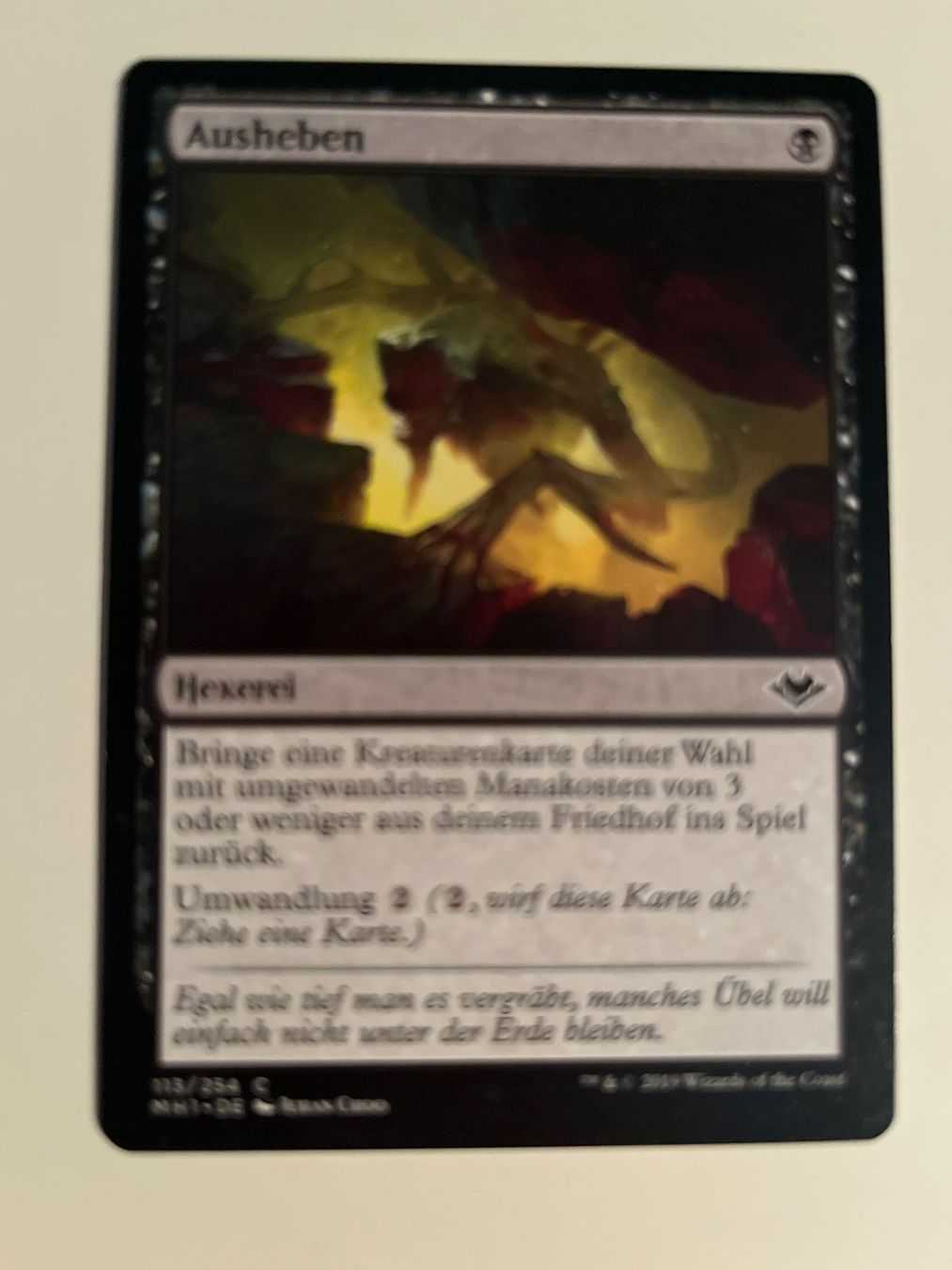 Magic The Gathering Carte collezionabili: 1 x Ausheben - Magic: The Gathering - MtG – Usato da Kriens venduto da Shadi1980
