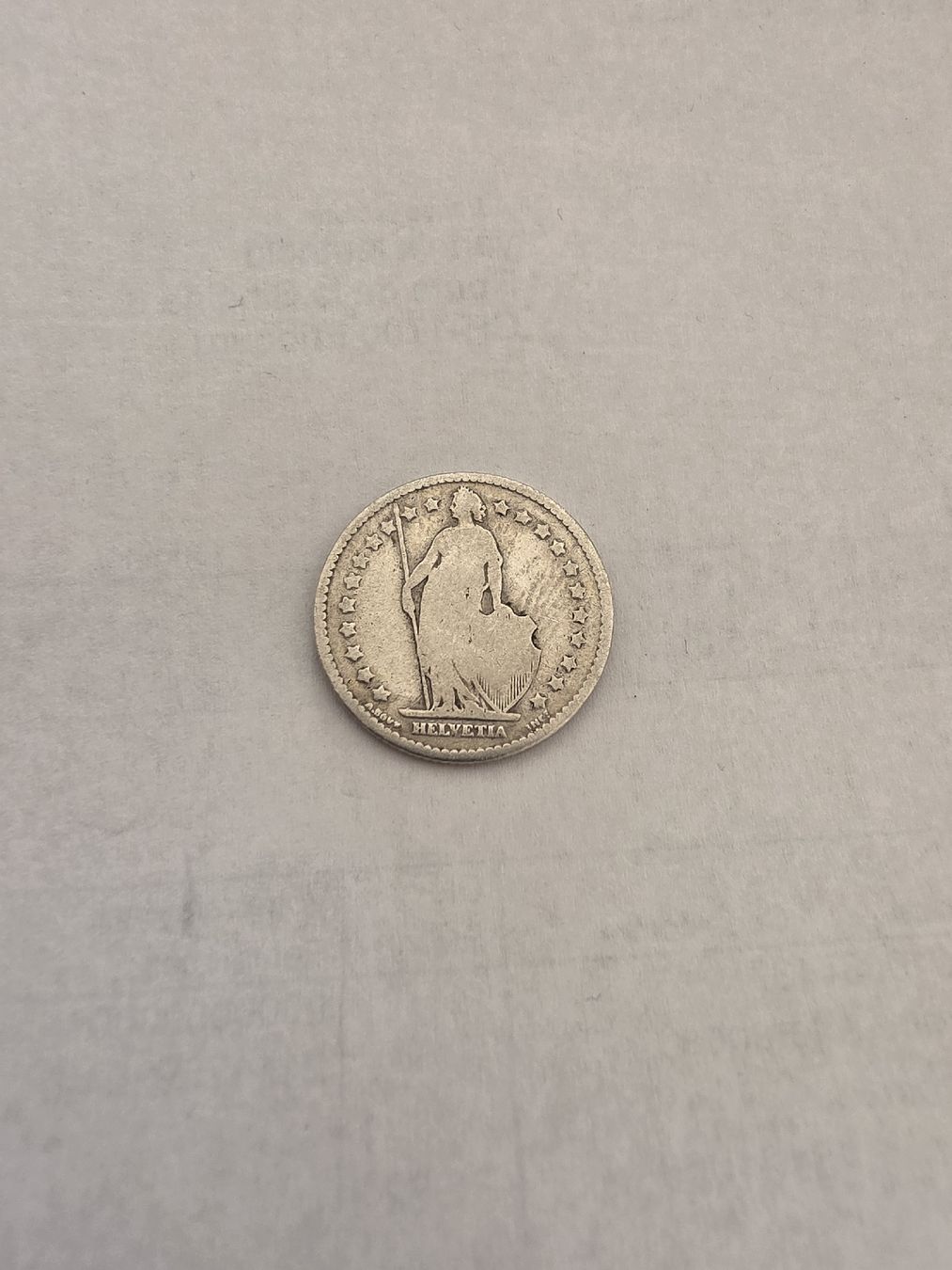 Tutti le monete: pièce argent 1chf 1886 – Usato da Fribourg venduto da yan_z5fr 1