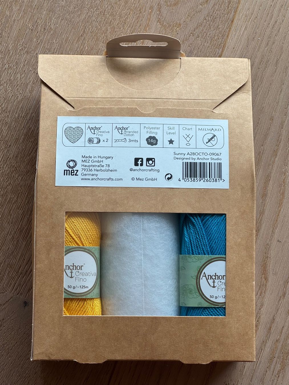 Kit bricolage: Anchor Häkelset "Sunny" neu/ovp – Nuovo e nell'imballaggio originale da Knonau venduto da Fam_Dling 1