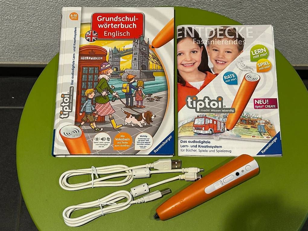 Livres audio: Ravensburger Tiptoi Stift mit Englisch Buch – D'occasion à Hildisrieden par Albi35