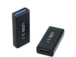 USB-A female to USB-C female Adapter
