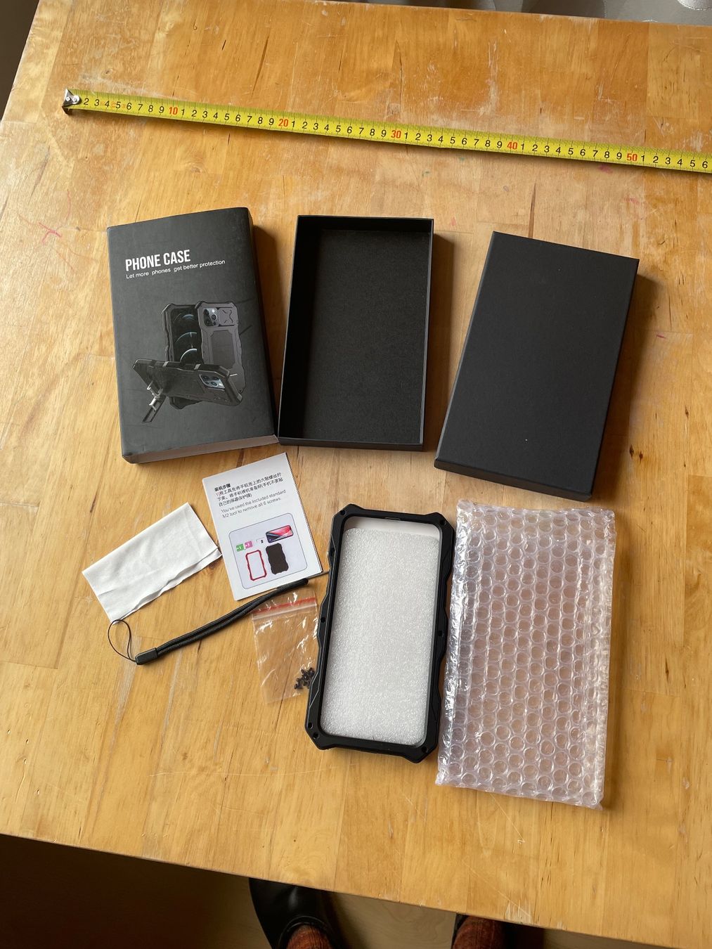 Covers & Schutzfolien: I Phone 12 Pro Max- Neue, robuste Handyhülle mit Ständer – Neu und originalverpackt aus Sent von ManuelB07 3