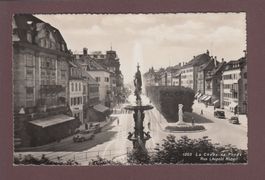 LA CHAUX-DE-FONDS - Rue Léopold Robert - Auto