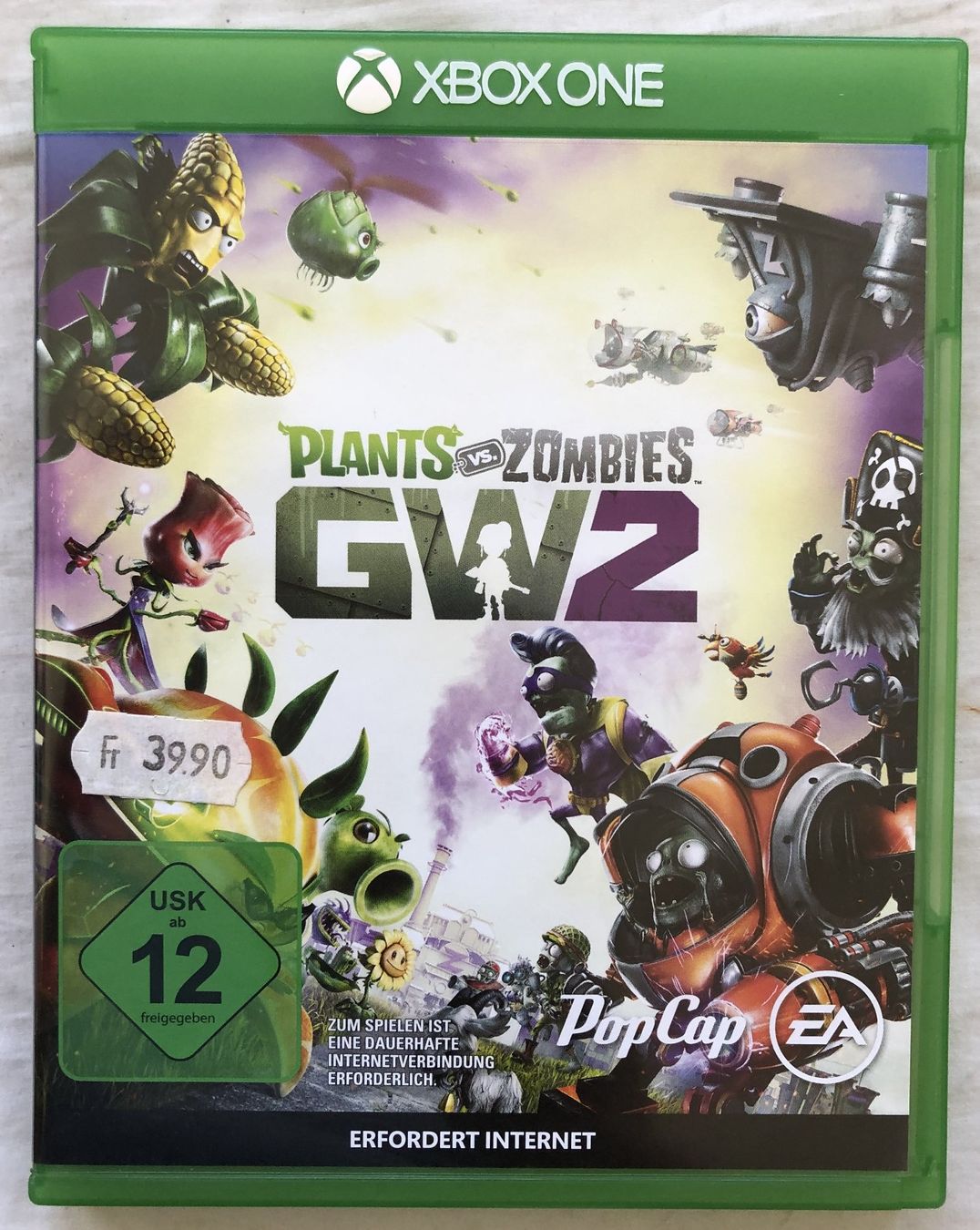 Spiele: XBOX ONE - PLANTS VS. ZOMBIES - Golden Warfare 2 – Gebraucht aus Schaffhausen von durruti