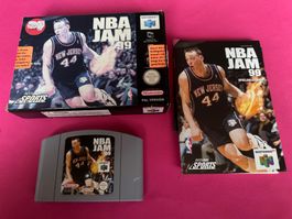 NVA JAM 99 SPIEL FÜR N64 IN ORIGINALSCHACHTEL