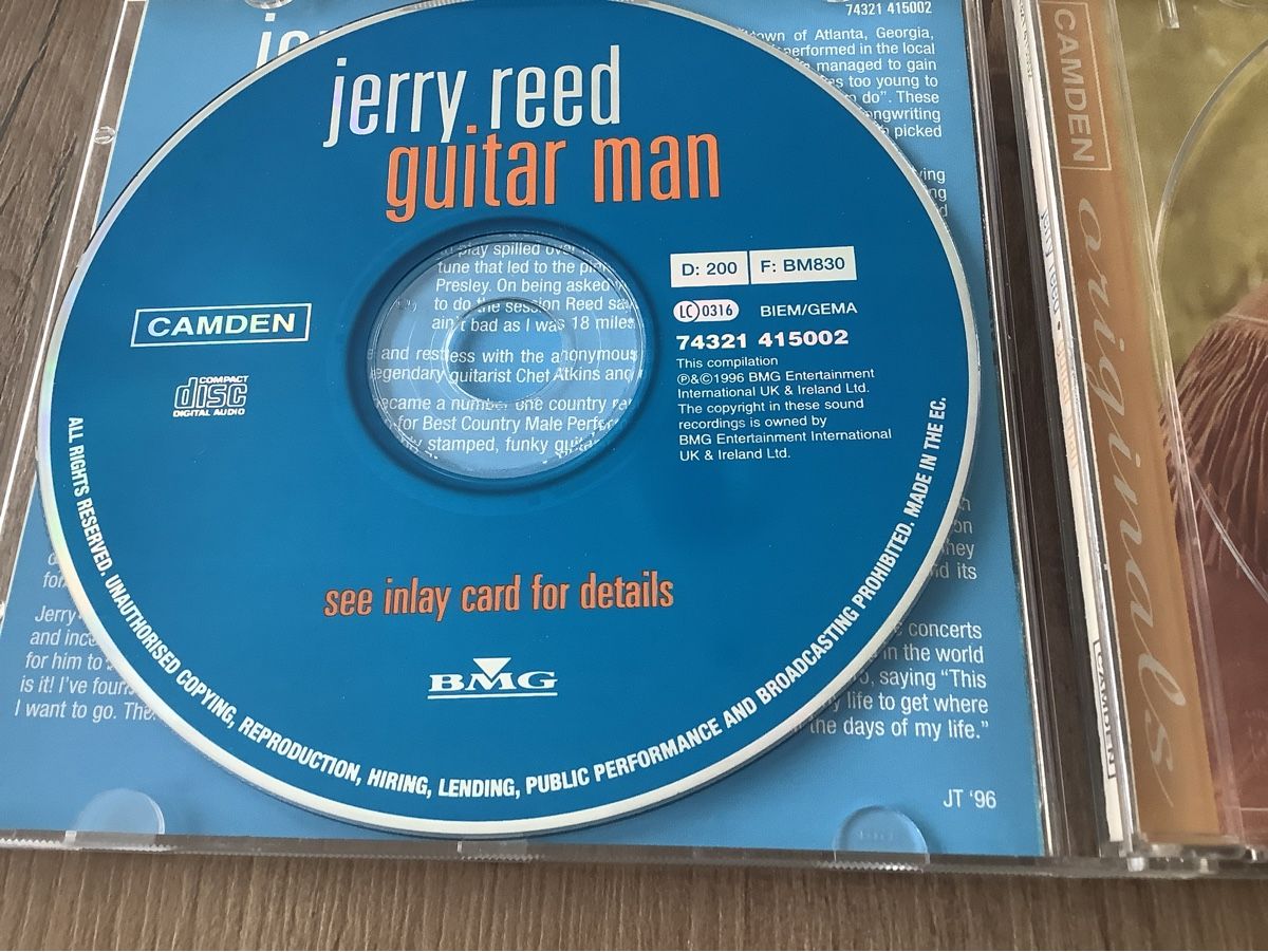 CDs: Jerry Reed * Guitar Man – Gebraucht aus herzogenbuchsee von HIFIANER 2