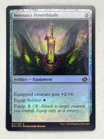 Magic the Gathering Veteran's Powerblade Karte Foil C