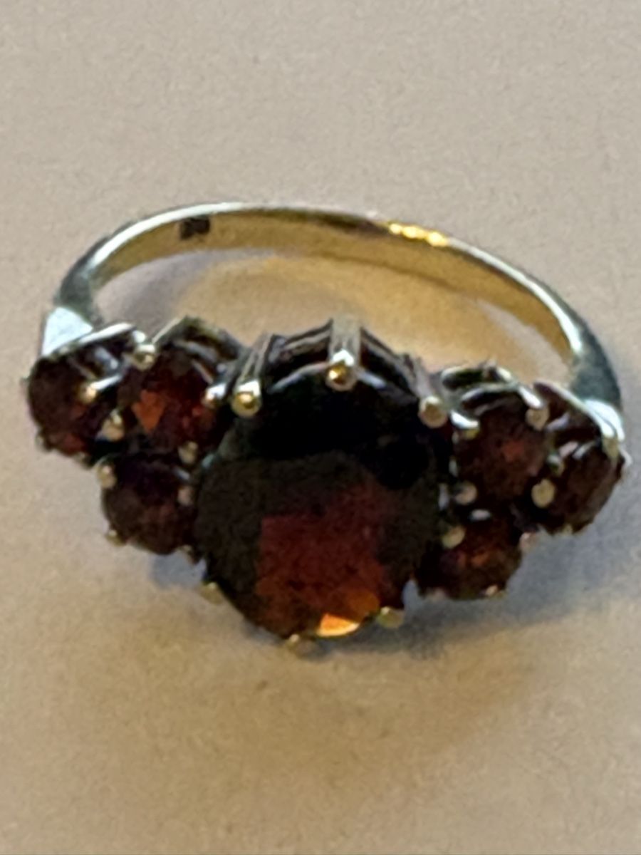 Ringe: Granatstein Ring 333gg uralt – Gebraucht aus Murten von Tzaugg 4