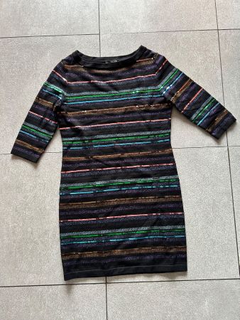 robe en maille à paillettes mi-saison Gr. 40 - 42