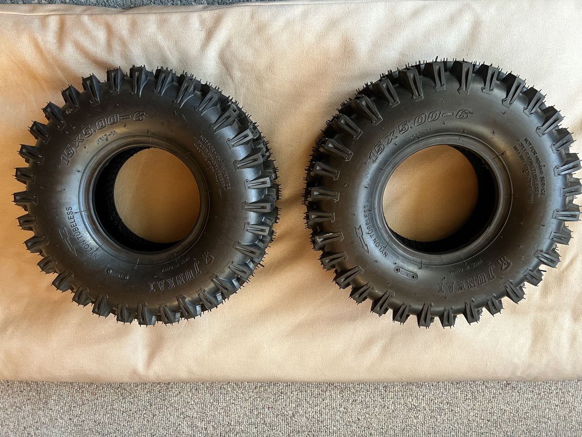 Mini Quad: Reifen 15x5.00-6 – Nuovo e nell'imballaggio originale da Hundwil venduto da panzermech