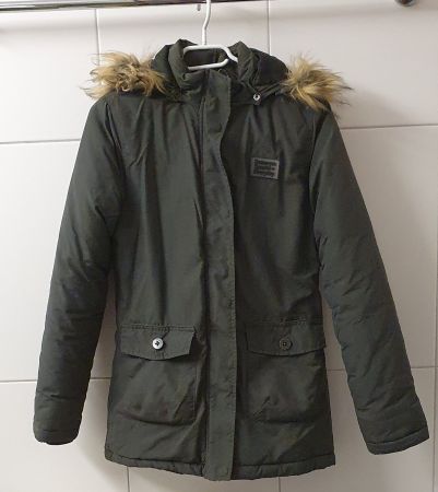 Mädchen Winterjacke, grün, Gr. L