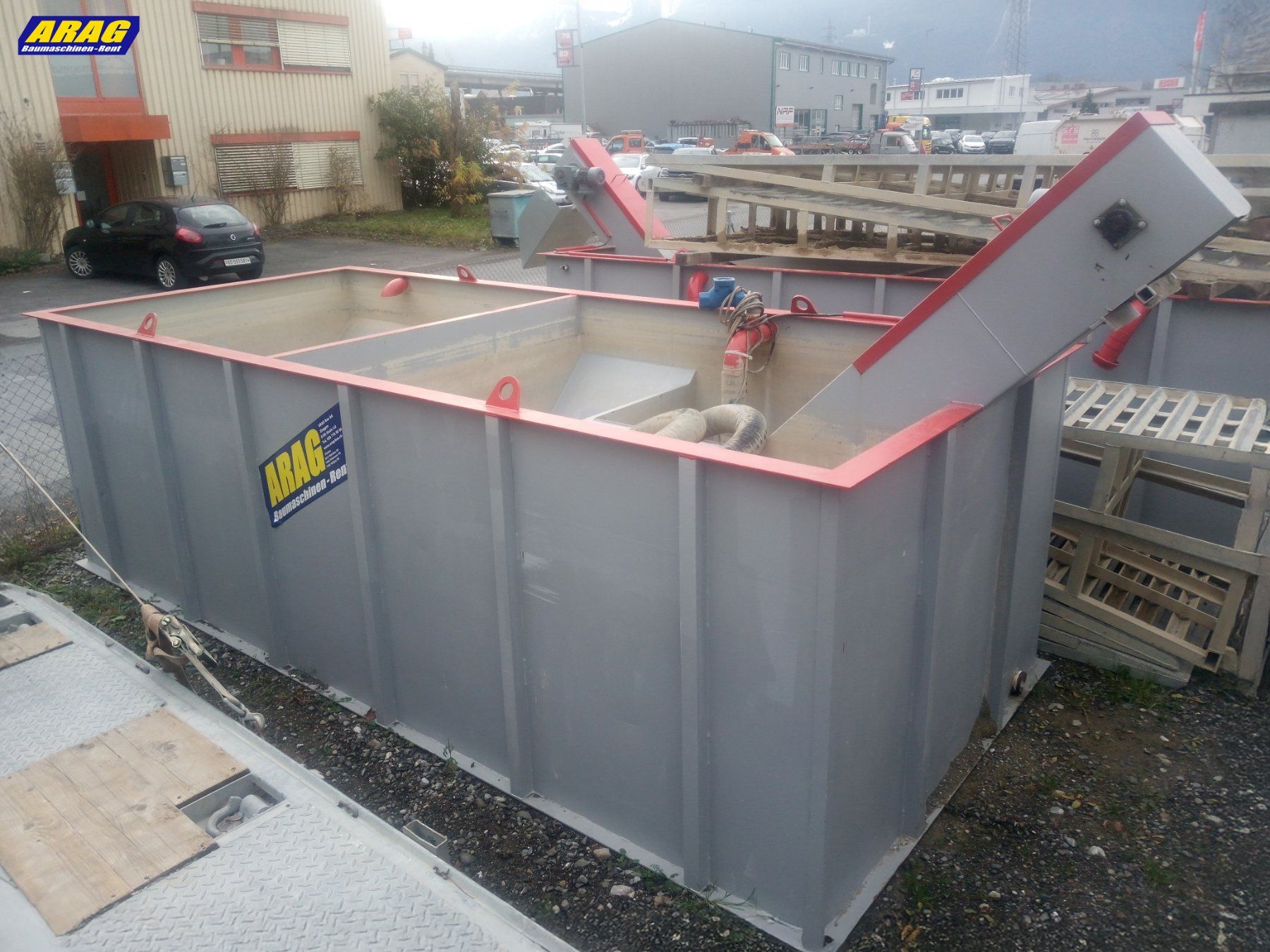 Tutte le macchine: Radwaschanlage WW401M – Usato da Hasle LU venduto da Arag08 2