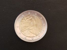 2 EURO Sondermünze Frankreich 2017 - "Pink Ribbon"