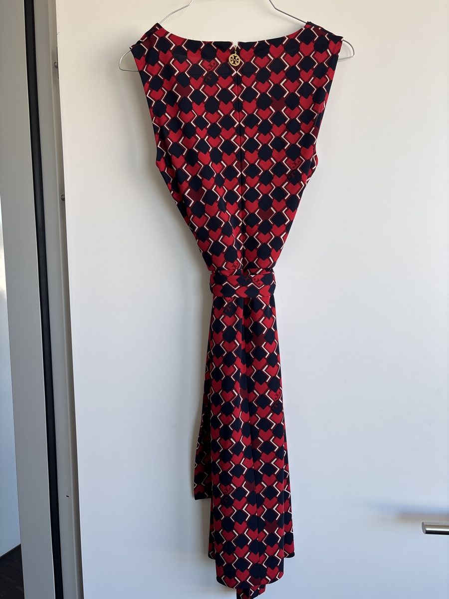 Tory Burch Kleider: Stylish red dress with pattern, size S, Tory Burch – Gebraucht aus Zug von MyraTho 2