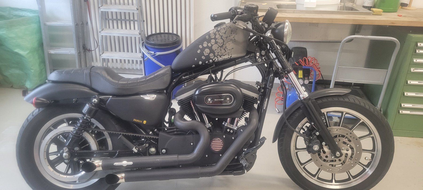 Harley-Davidson Chopper: Harley Davidson XLR 2005 custom – Usato da La Conversion venduto da guylux82 3
