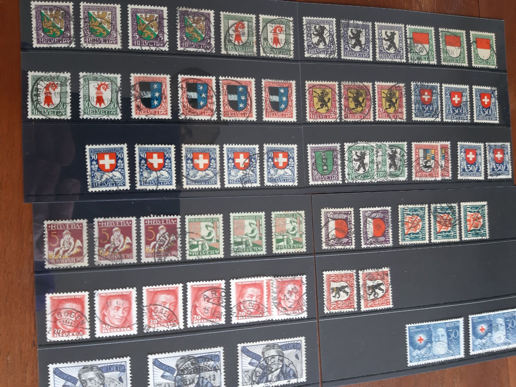 Alle Briefmarken: Timbres-poste – Gebraucht aus Aigle von Calcicole 2