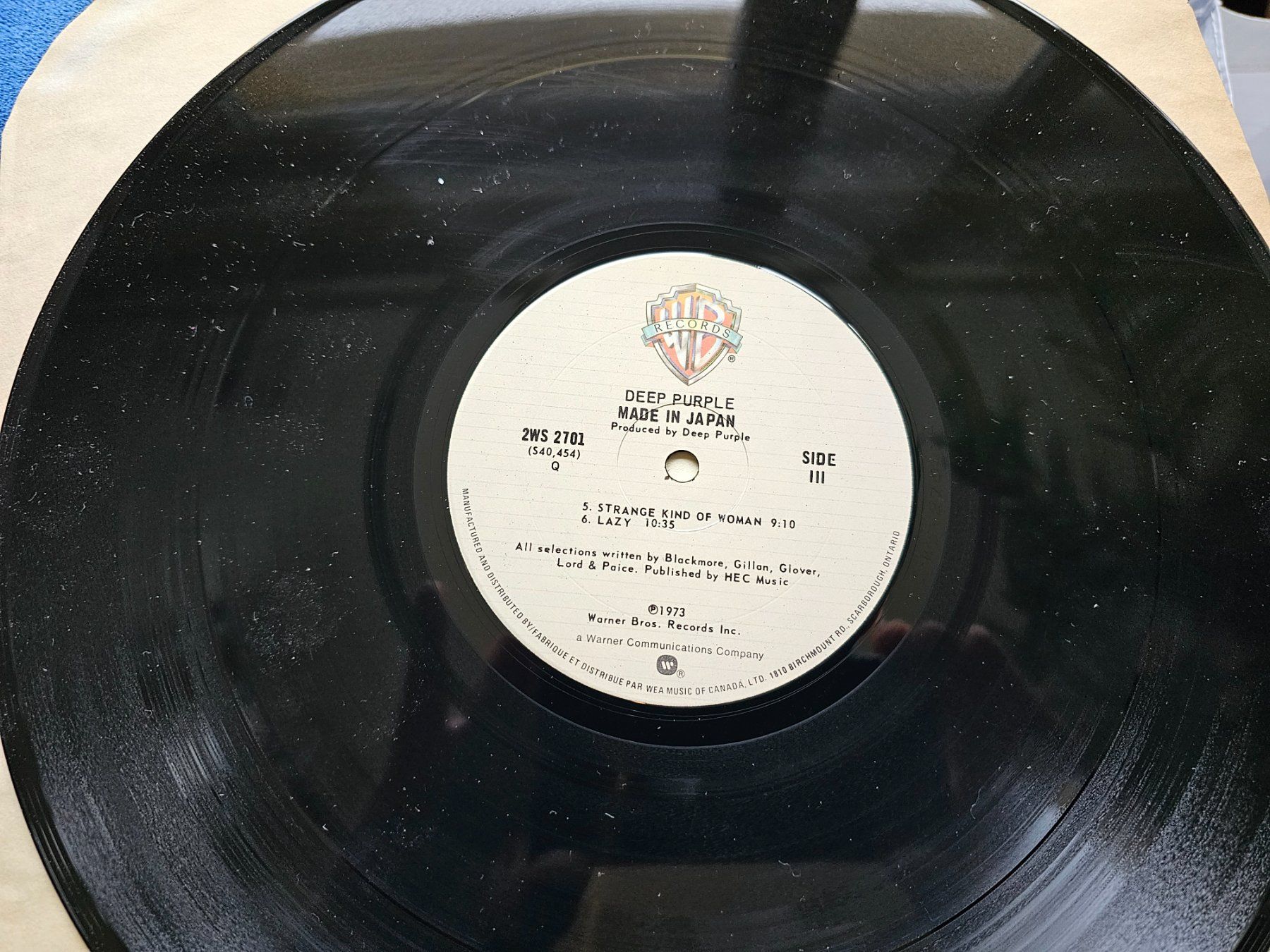Schallplatten: Deep Purple-Made in japan 2 lp/Gatefold/dj – Gebraucht aus Bremgarten AG von  2