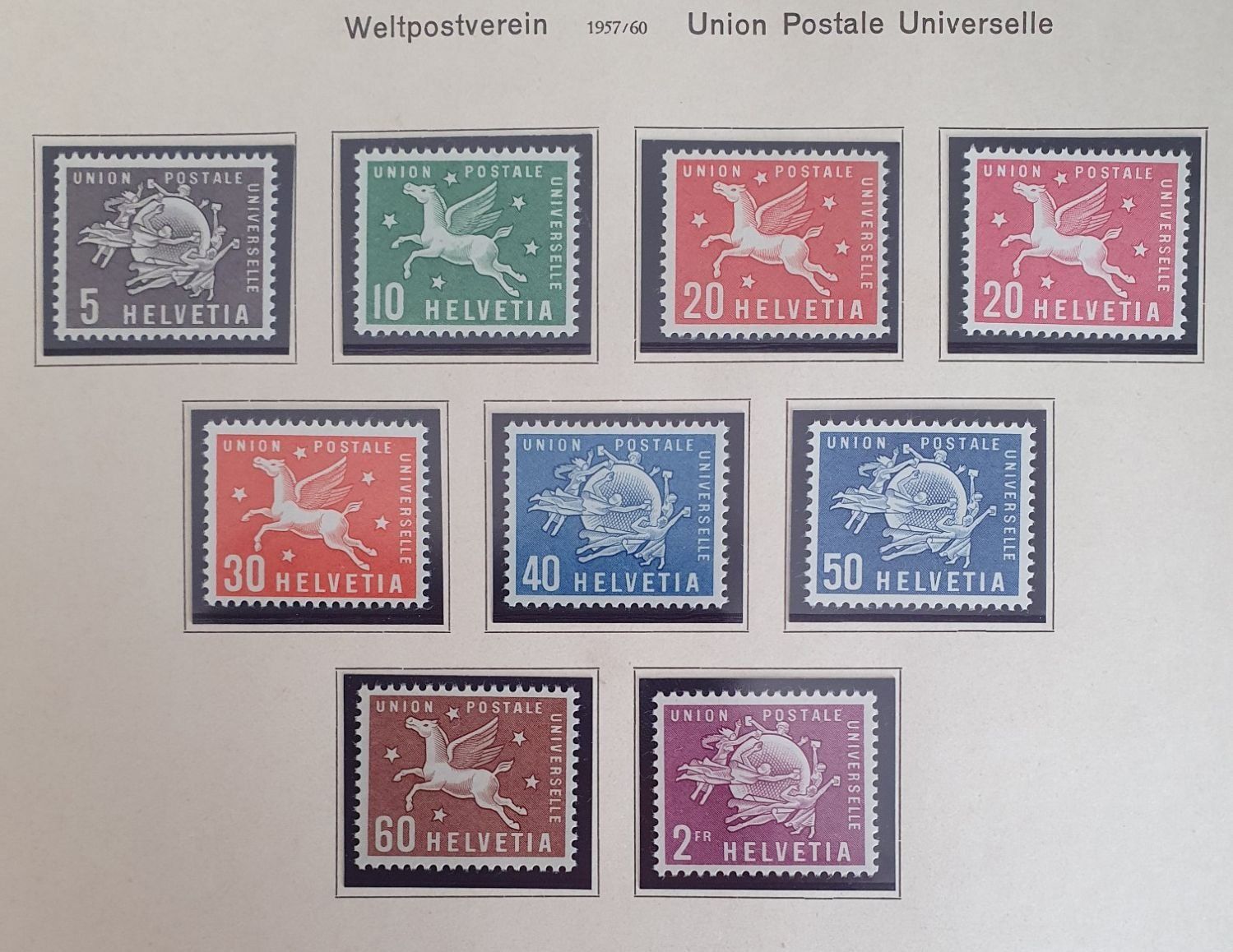 Alle Briefmarken: Teilsammlung Ämter, meist postfrisch, einzelne gestempelt – Gebraucht aus Fislisbach von Zigzag12 7