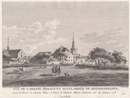 KÖNIGSFELDEN, KUPFERSTICH 1788