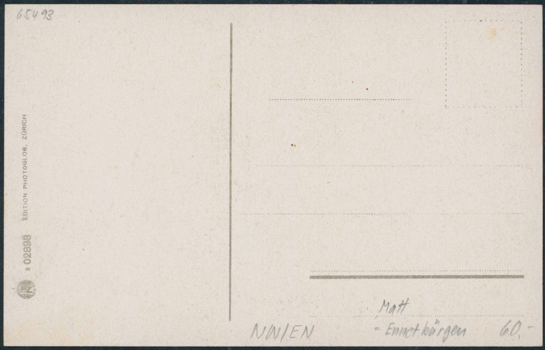 Cartes postales: NW Matt - Ennetbürgen – Neuf (Voir description) à Schindellegi par stationary 1